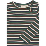 Petit Piao Trekking Green Multistriped Ppsong L_S Body
