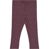 Petit Piao Huckleberry Heart Aop Ppsonja Leggings