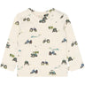 Petit Piao Eggnog Tractor Aop Ppstar Bluse
