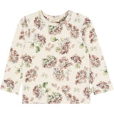 Petit Piao Eggnog Hydranger Aop Ppstar Bluse