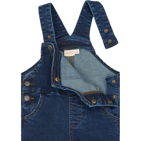 Petit Piao Blue Denim Ppgelm Denim Smækbukser