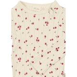 Petit Piao Eggnog Rosehip Aop Ppgracie L_S Pointelle Body