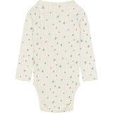 Petit Piao Eggnog Blueberry Aop Ppgracie L_S Pointelle Body