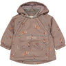 Petit Piao Fossil Fox Aop Ppdard Winter Jakke