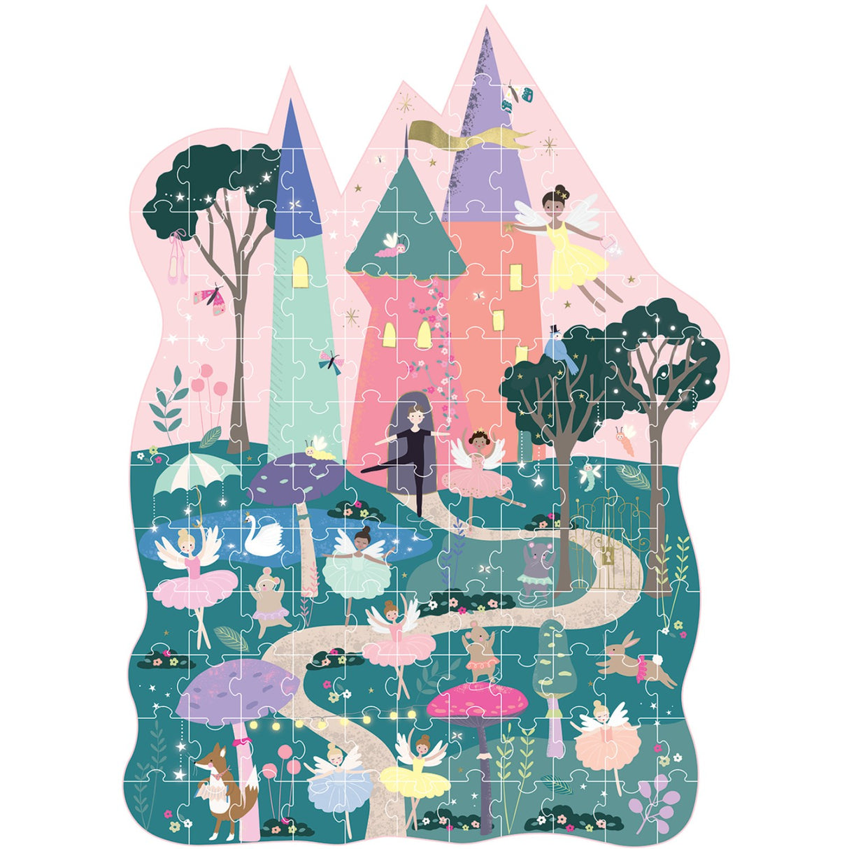 Floss & Rock Puslespil I Facon 120 Stk. - Enchanted