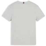 Tommy Hilfiger Grey Heather Essential Bomuld Reg Fit Tee Ss