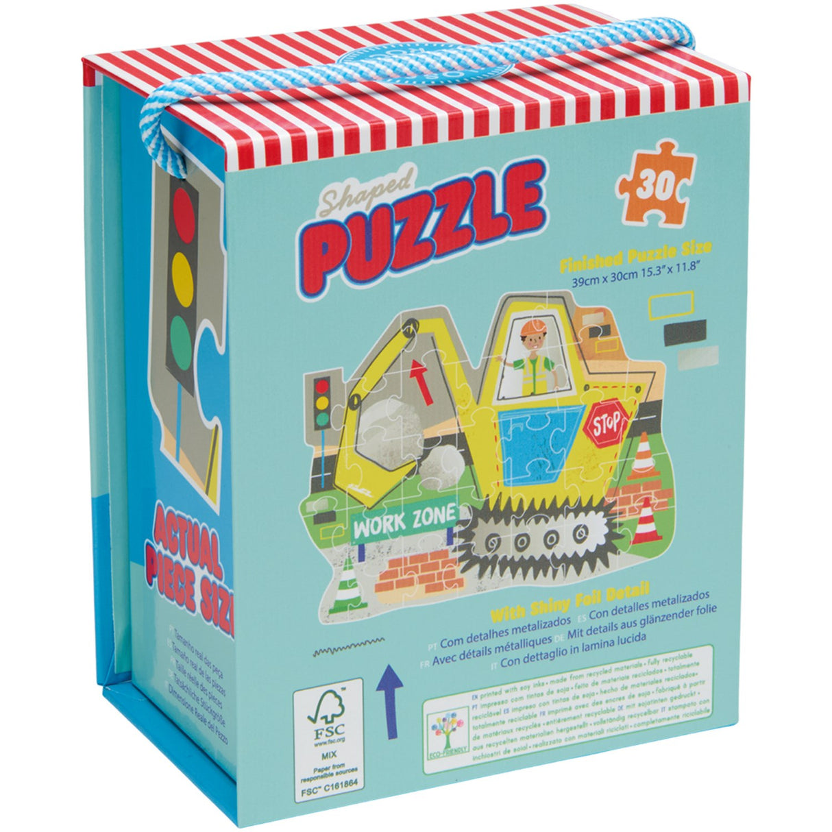 Floss & Rock Puslespil I Facon 30 Stk. - Construction