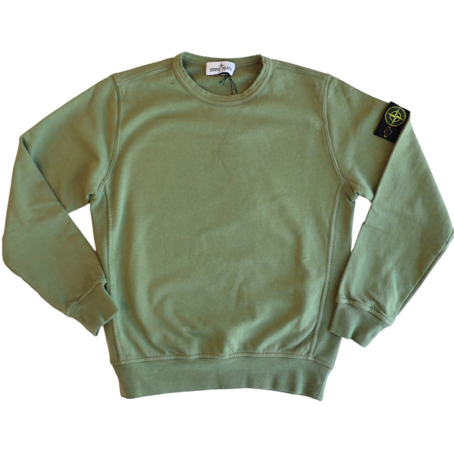 Stone Island Olive Green Sweatshirt
