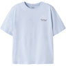 Name It Sheer Blue Nkfkatelin Ss Nreg Top Pb
