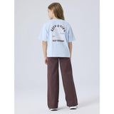 Name It Sheer Blue Nkfkatelin Ss Nreg Top Pb