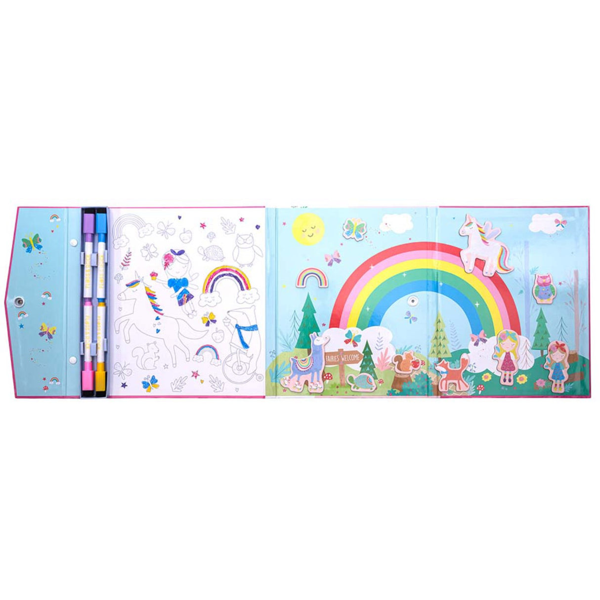 Floss & Rock Magnetisk Multi Play - Rainbow Fe