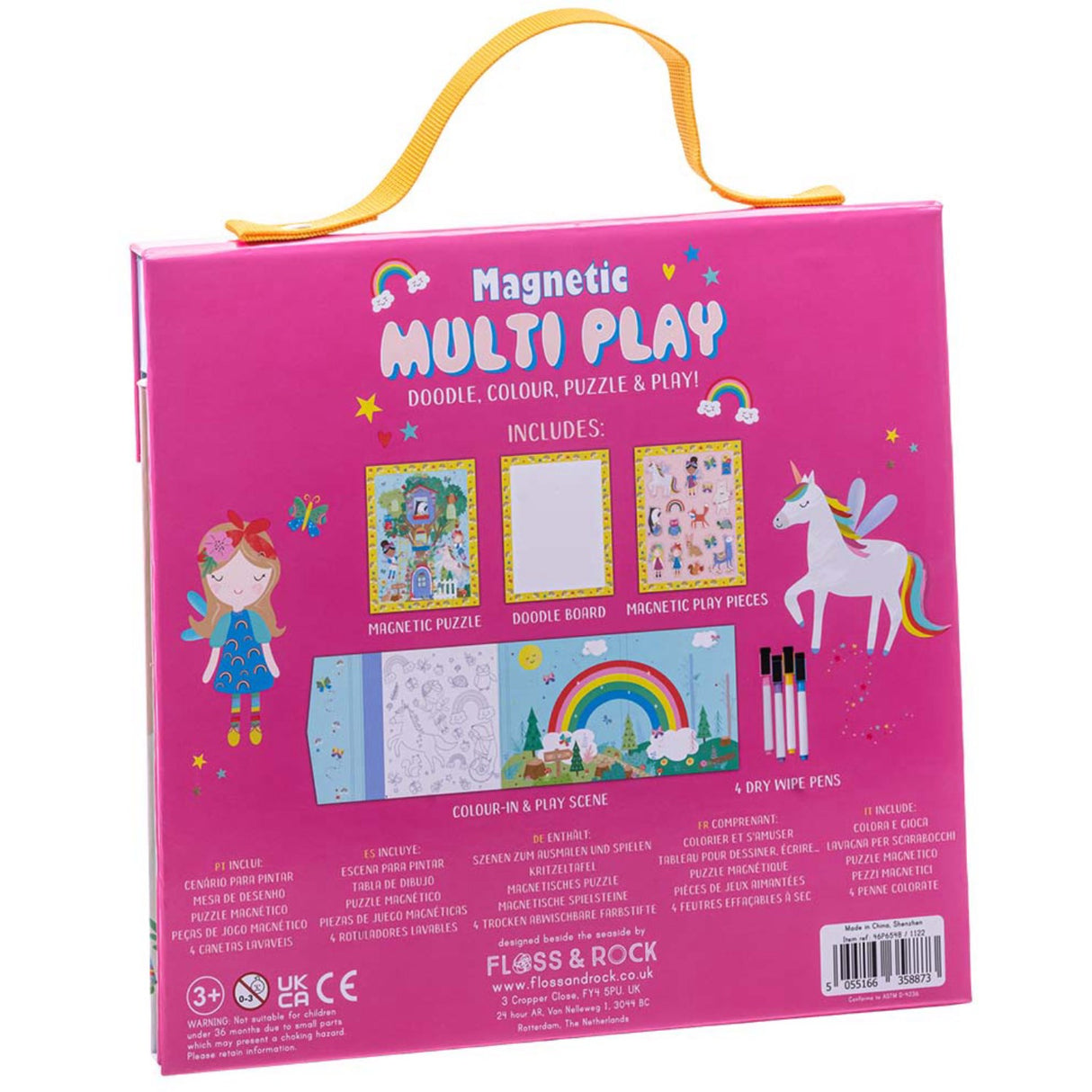 Floss & Rock Magnetisk Multi Play - Rainbow Fe