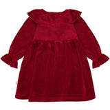Hust & Claire Teaberry Donna Velour Kjole