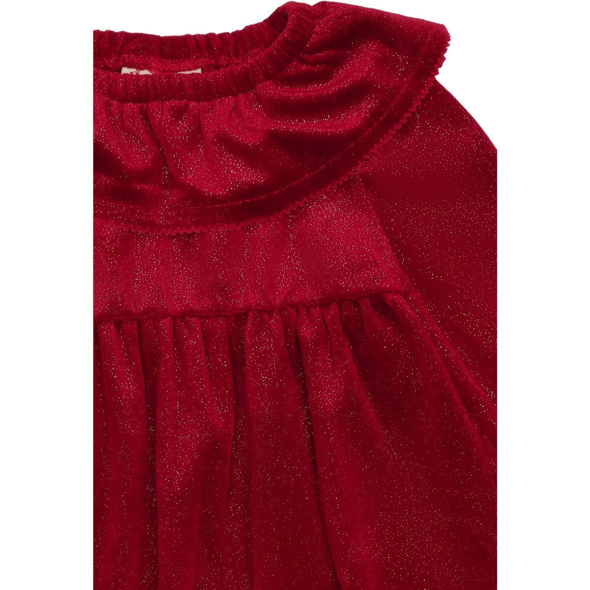 Hust & Claire Teaberry Donna Velour Kjole