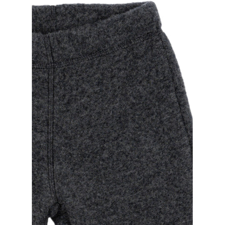 Mikk-Line Anthracite Melange Uld Bukser