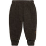 Mikk-Line Dark Brown Melange Uld Bukser
