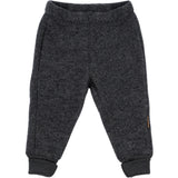 Mikk-Line Anthracite Melange Uld Bukser