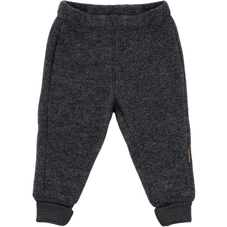 Mikk-Line Anthracite Melange Uld Bukser