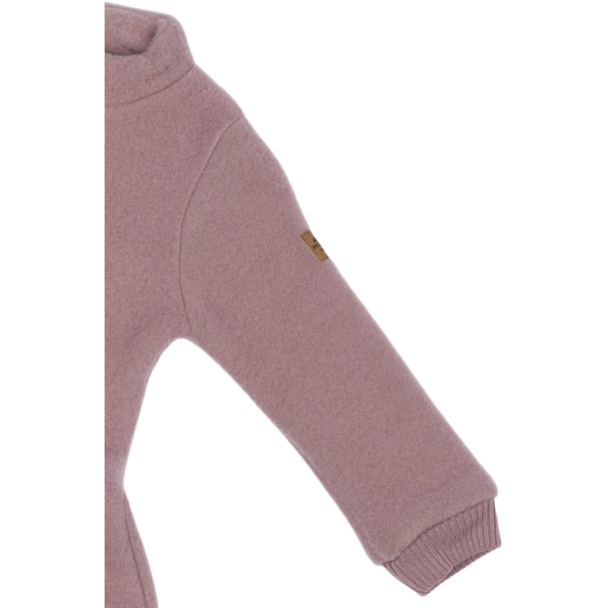 Mikk-Line Twilight Mauve Uld Dragt Med Rib