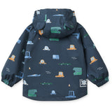 LIEWOOD Cars / Classic Navy Manu Regntøj Sæt