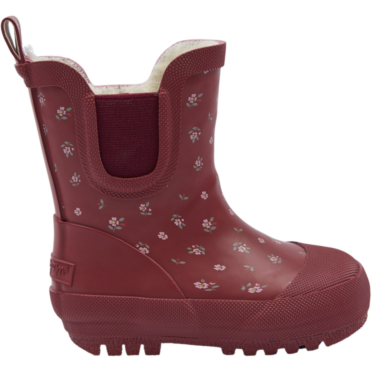 Pom Pom Syrah Flower Aop Brook Gumboots Thermo Ankle Aop