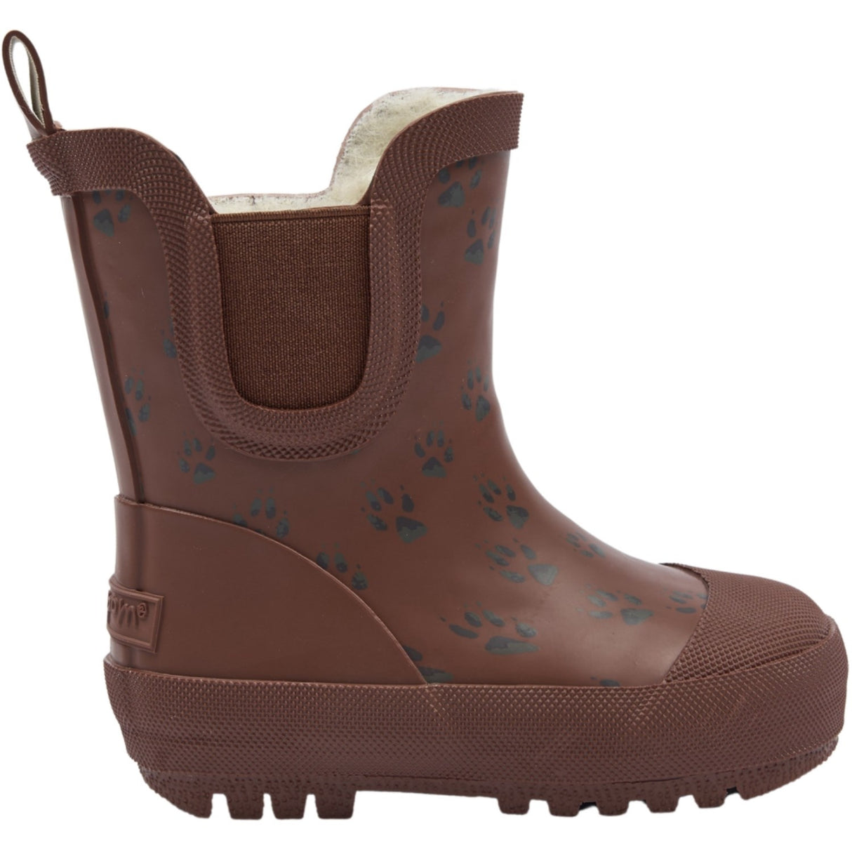 Pom Pom Tortoise Shell Paw Aop Brook Gumboots Thermo Ankle Aop