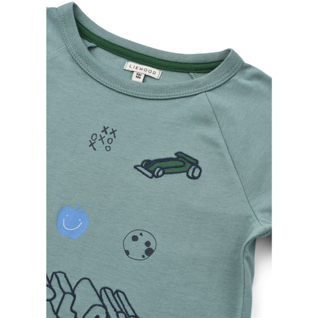 LIEWOOD Play / Dusty Peppermint Brodie SS T-shirt