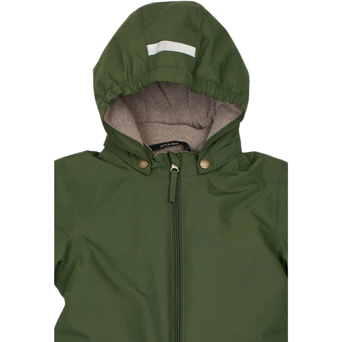 Mikk-Line Kombu Green Flyverdragt Solid