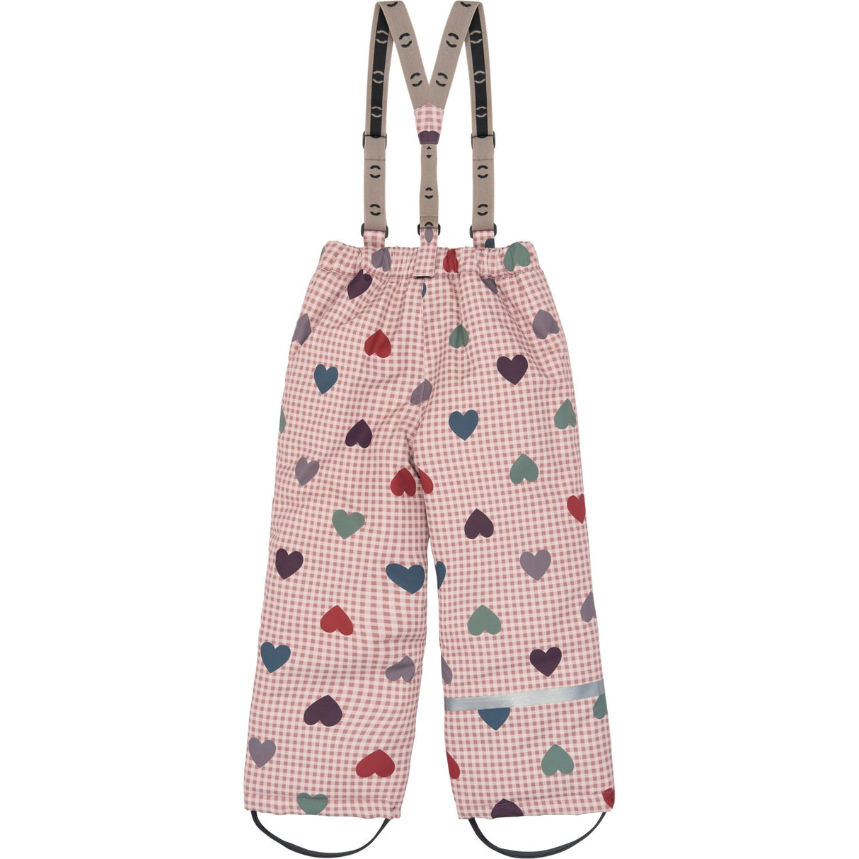 Mikk-Line Heart AOP Uni Snow Bukser AOP