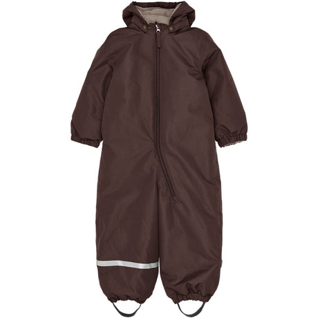 Mikk-Line Coffee Bean Flyverdragt Solid Brown