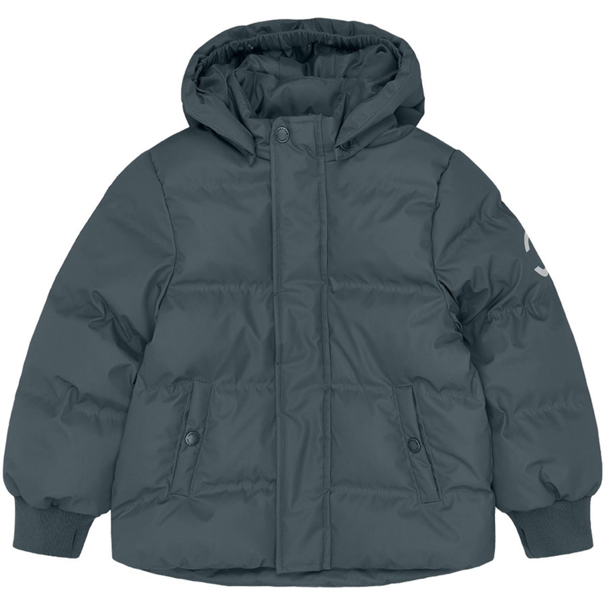 Mikk-Line Dark Slate Puffer Jakke