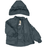 Mikk-Line Dark Slate Puffer Jakke