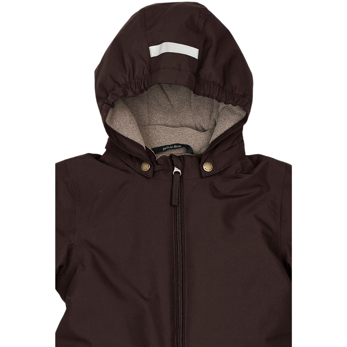 Mikk-Line Coffee Bean Flyverdragt Solid Brown
