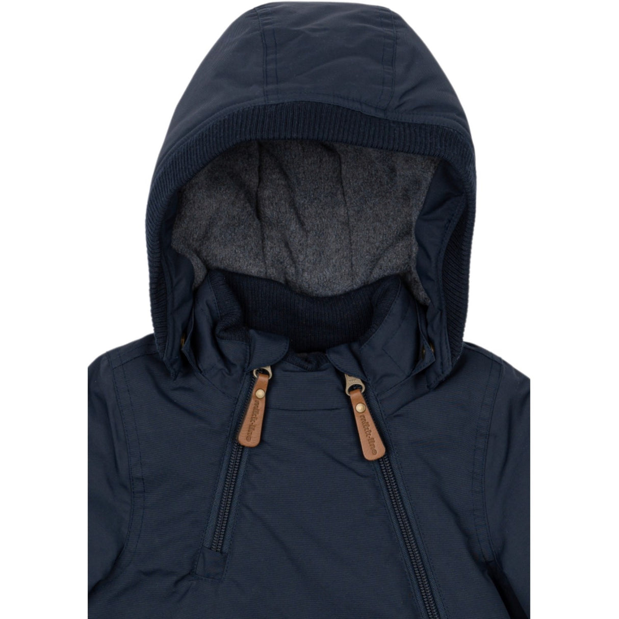 Mikk-Line Blue Nights Nylon Jakke Solid