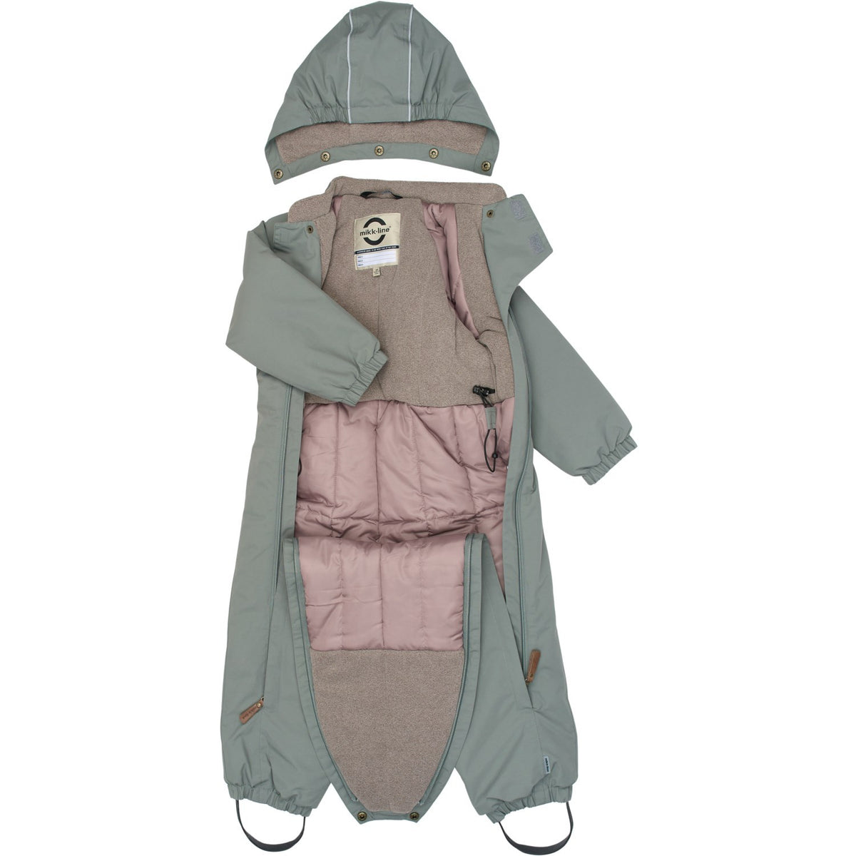Mikk-Line Sedona Sage Nylon Baby Dragt - Solid