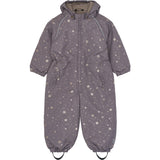 Mikk-Line Snowflake AOP Polyester Junior Dragt - Glitter