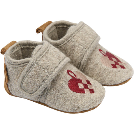 Mikk-Line Christmas Heart Prewalker Uld Embroidery