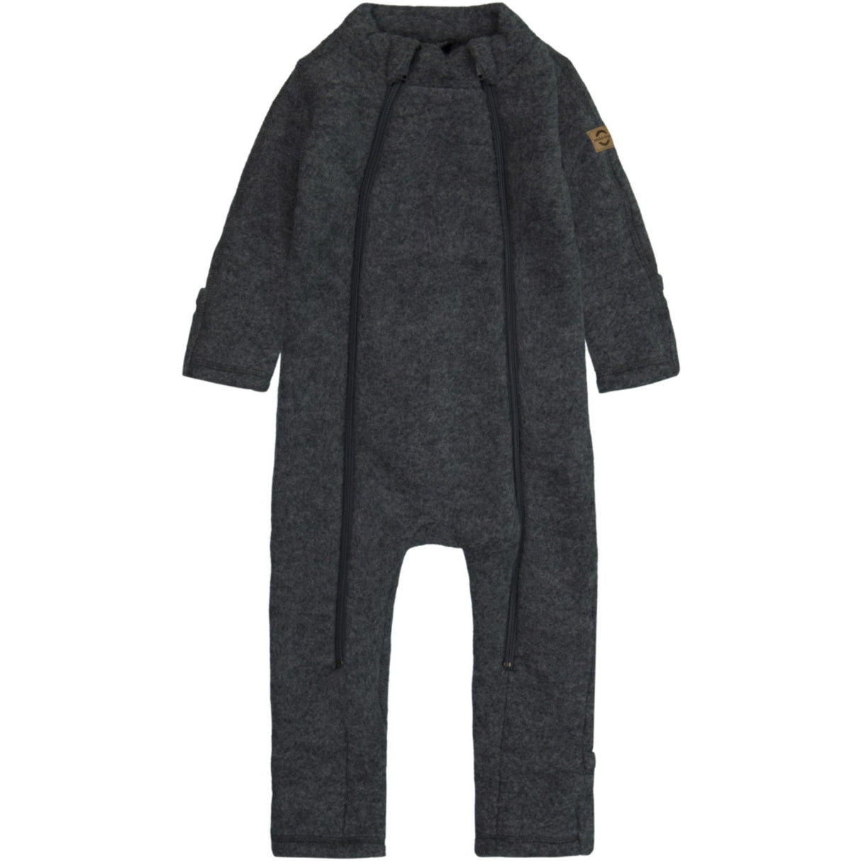 Mikk-Line Anthracite Melange Uld Dragt