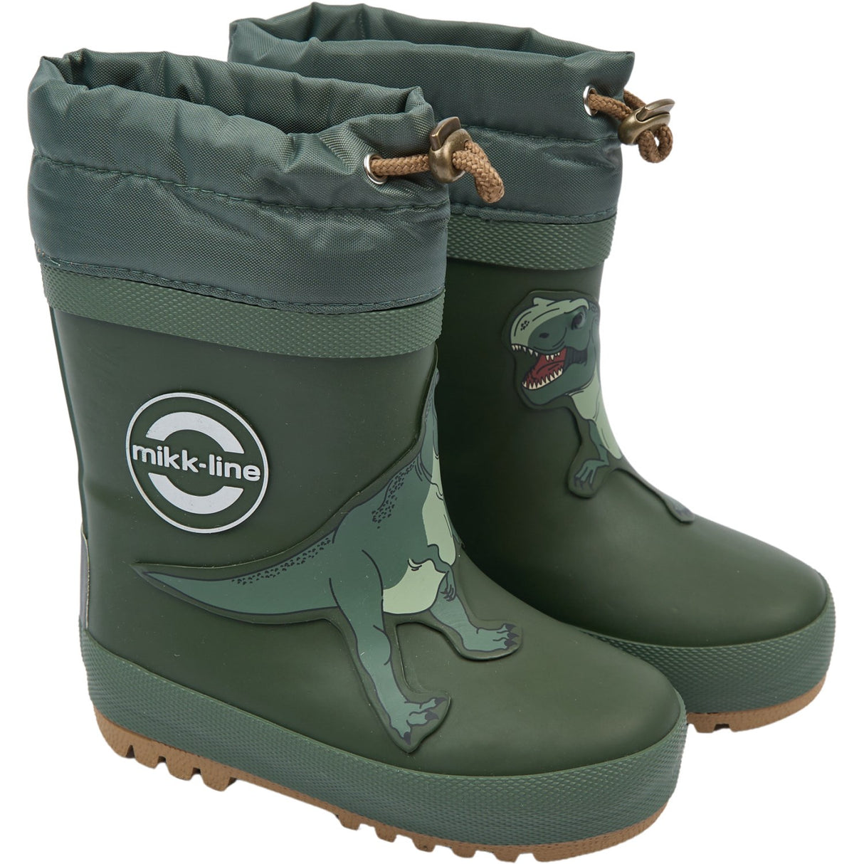 Mikk-Line Kombu Green Gummistøvler Winter - 3D