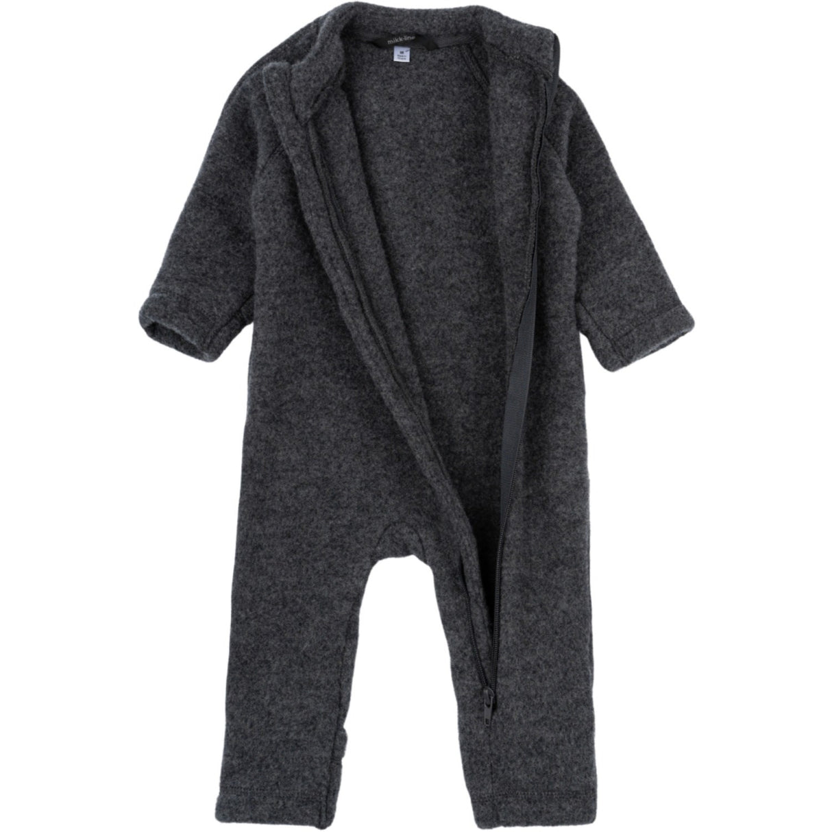 Mikk-Line Uld Baby Køredragt Anthracite Melange