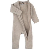 Mikk-Line Uld Heldragt Melange Offwhite