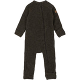 Mikk-Line Dark Brown Melange Uld Dragt