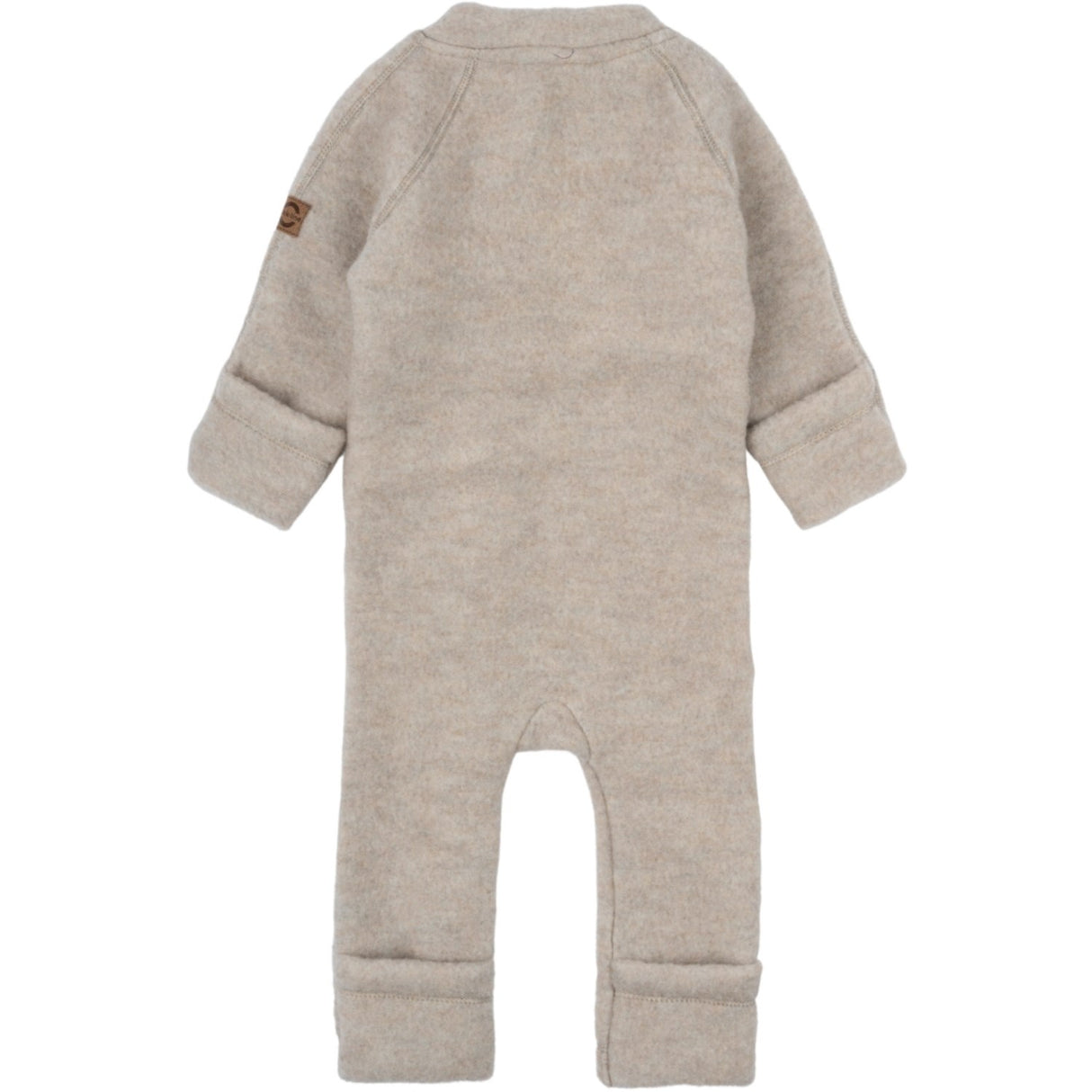 Mikk-Line Uld Heldragt Melange Offwhite