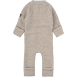 Mikk-Line Uld Heldragt Melange Offwhite