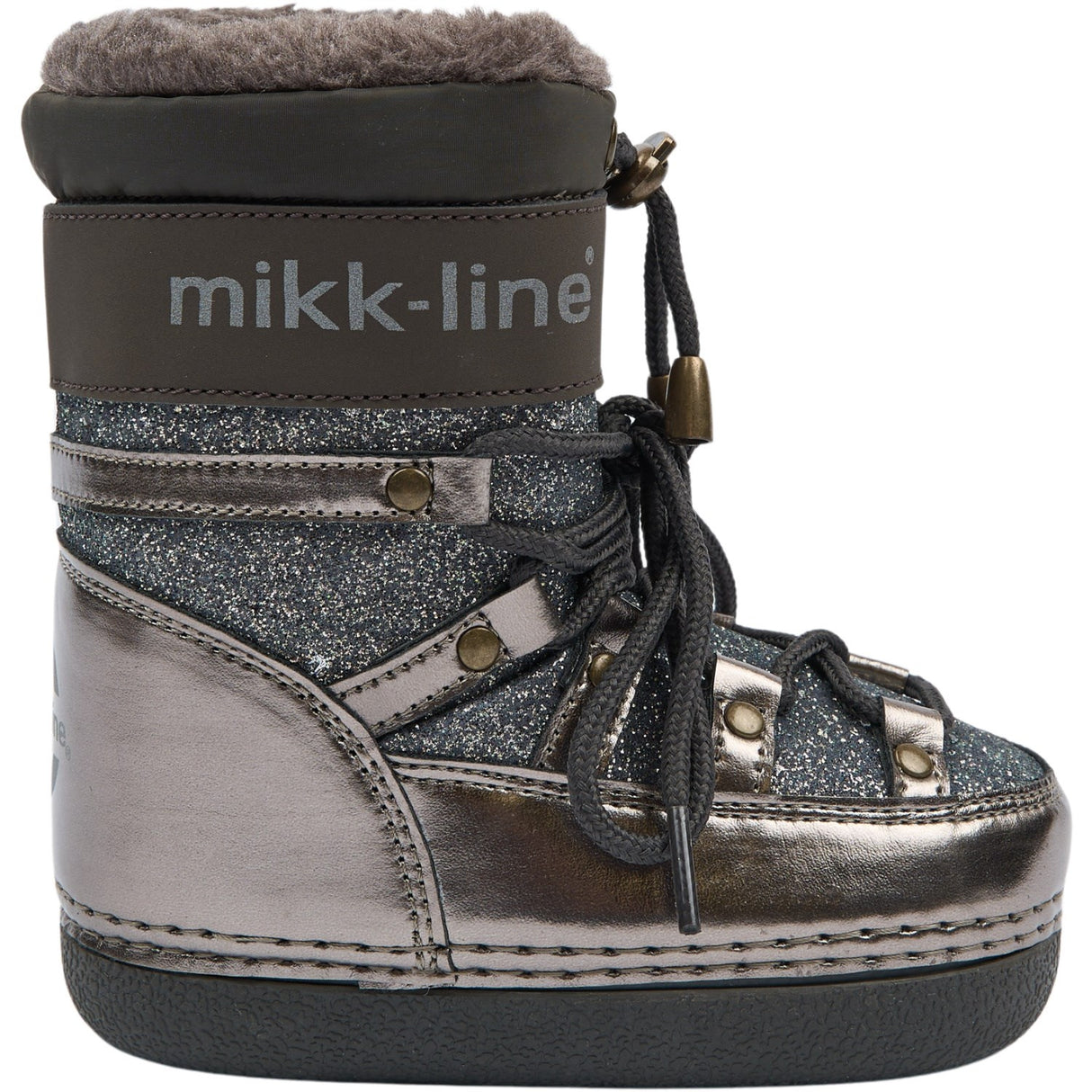 Mikk-Line Dark Shadow Snow Støvle Glitter