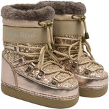 Mikk-Line Champagne Glitter Snow Støvle Glitter