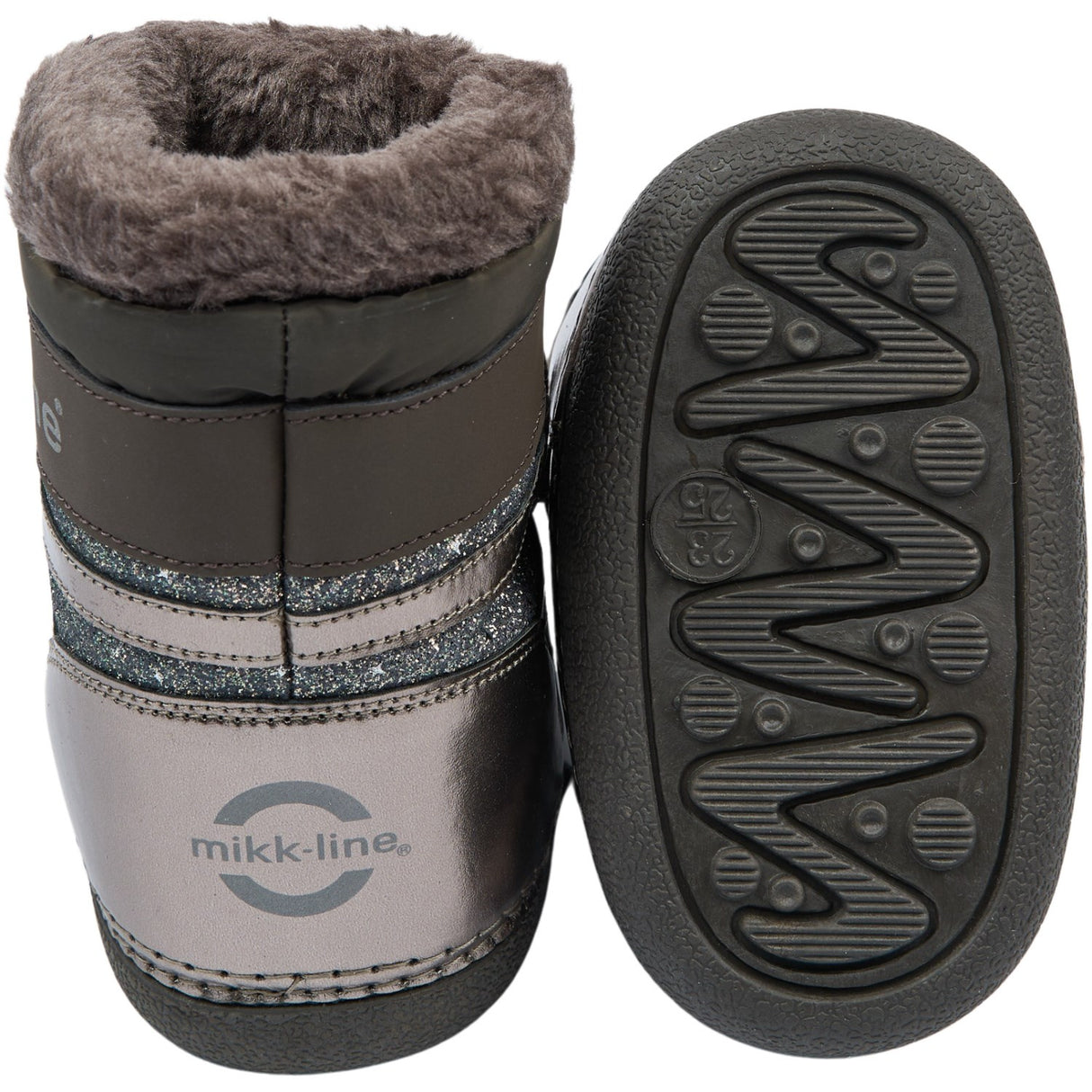 Mikk-Line Dark Shadow Snow Støvle Glitter