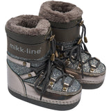 Mikk-Line Dark Shadow Snow Støvle Glitter