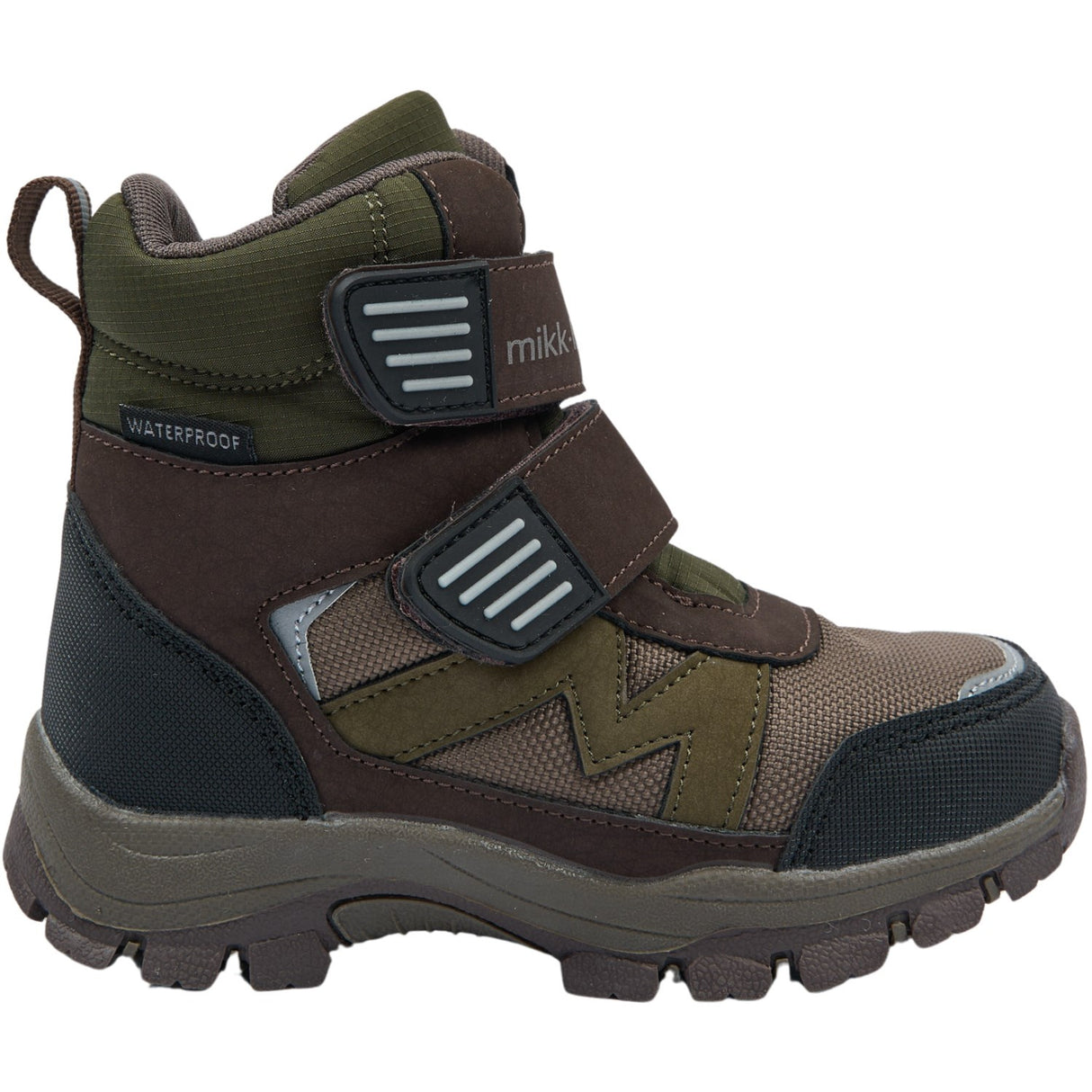 Mikk-Line Kombu Green Winter Støvle Tex Velcro