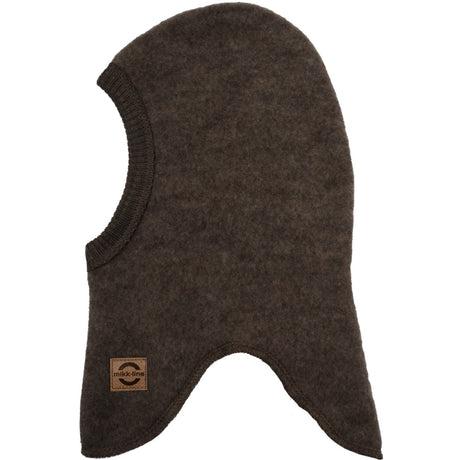Mikk-Line Dark Brown Melange Uld Elefanthue